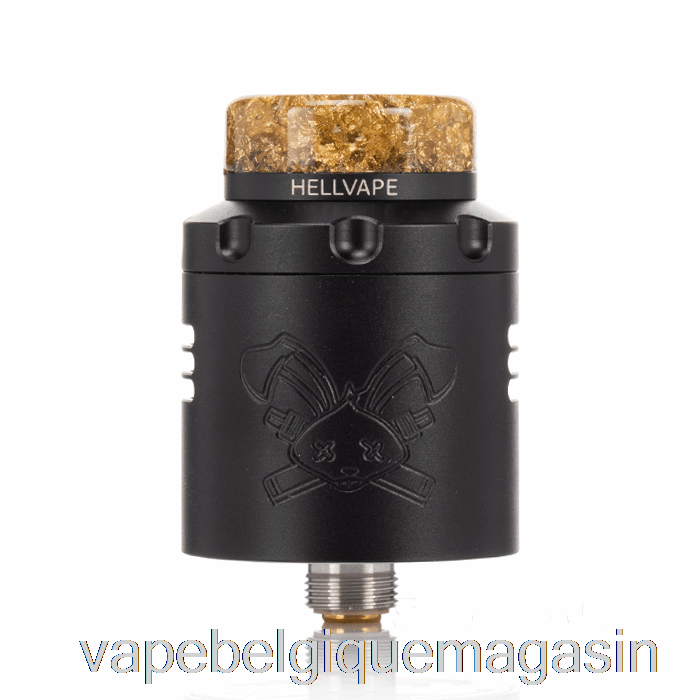 Jus De Vape Hellvape Lapin Mort V3 24mm Rda Mat Noir Complet